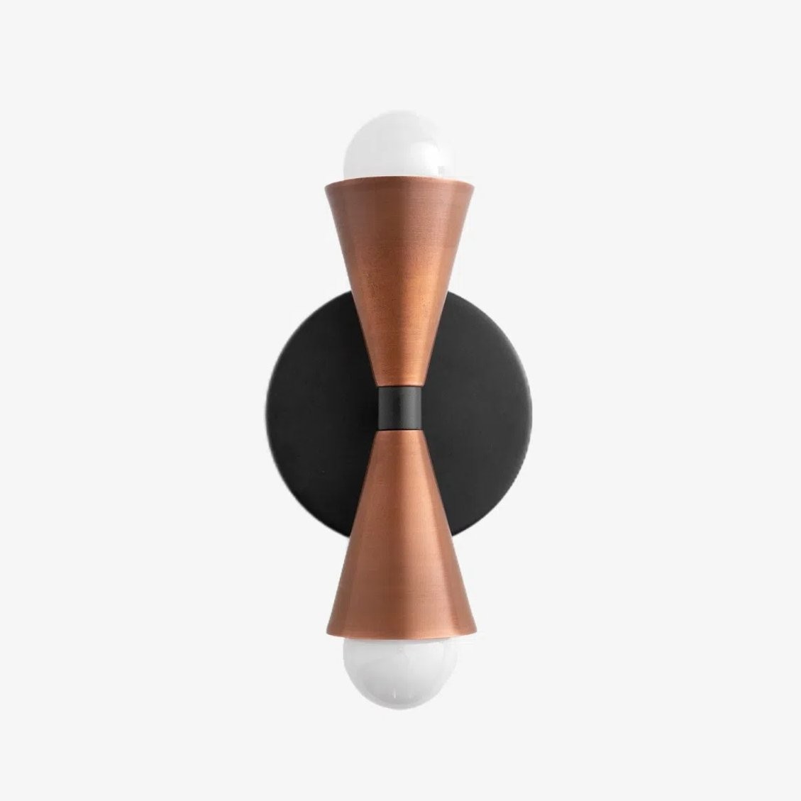 Pyralis Cone Linear Statement Wall Sconce - Modern Two Light Fixture T334