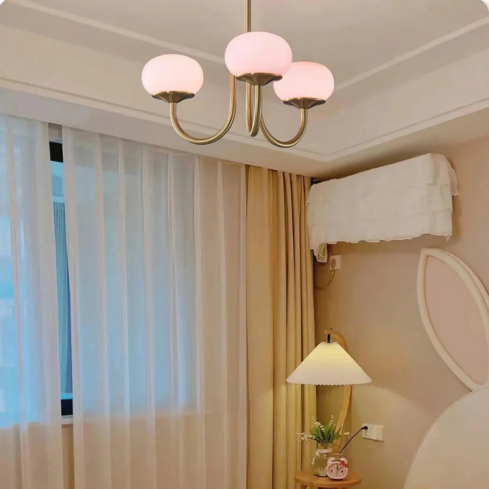 Marshmallow Modern Glass Chandelier D776