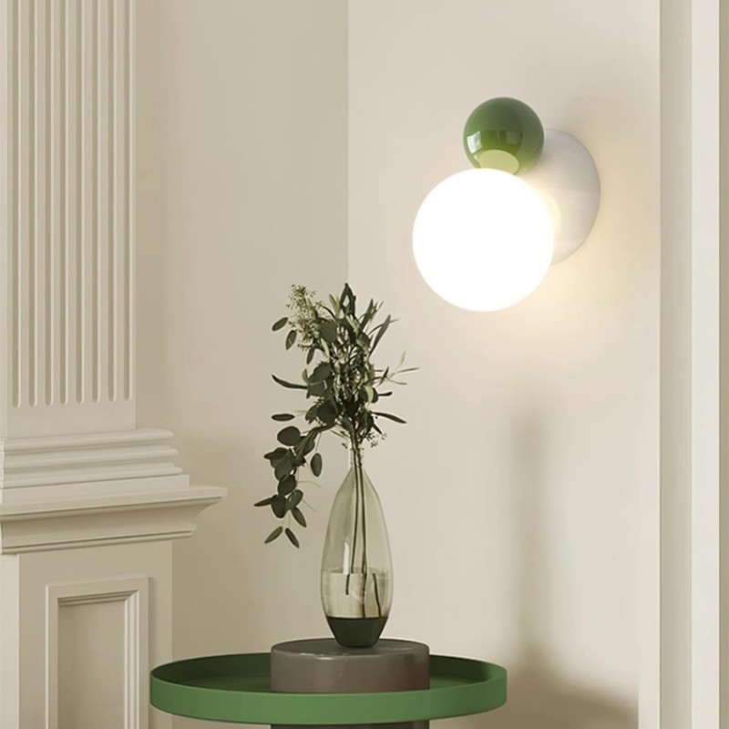 Macaron Globe Metal Wall Light Ceiling Light M226