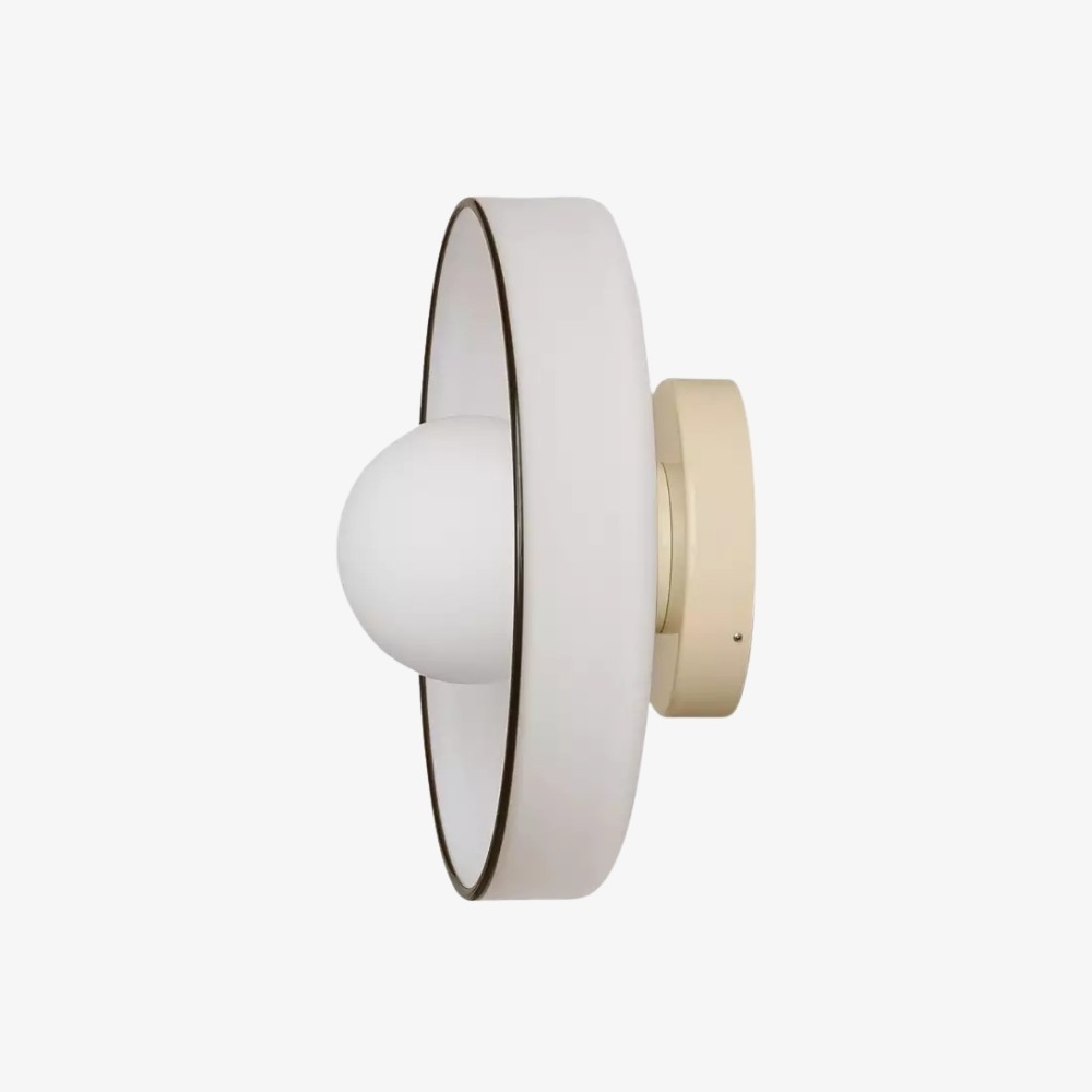 Kalo Wall Ceiling Light - Blown Glass Disc Orb Flush Mount Sconce T662