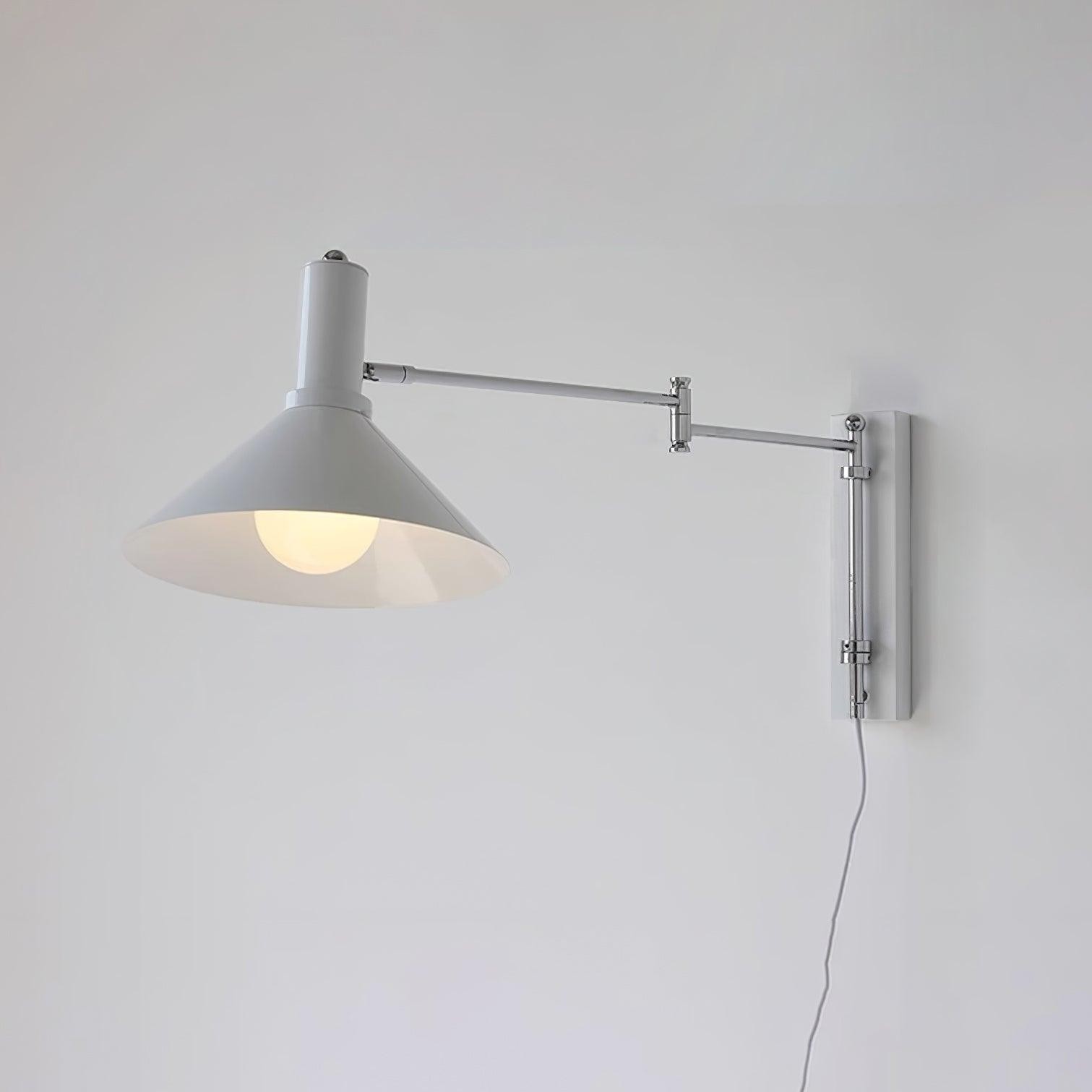Classic Modern Swing Arm Adjustable Bedside Reading Wall Lamp M119