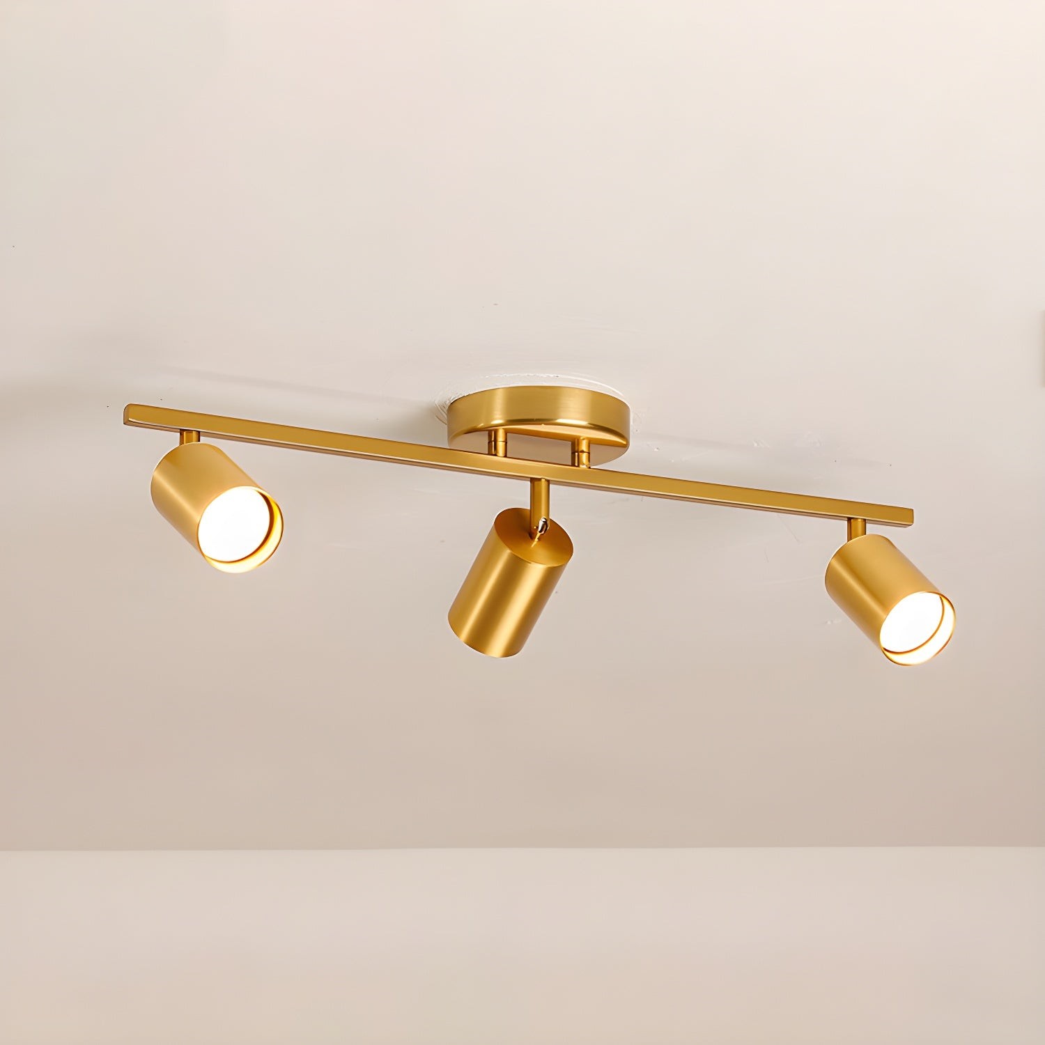 Row Of Multi-Head Metal Ceiling Lights M70