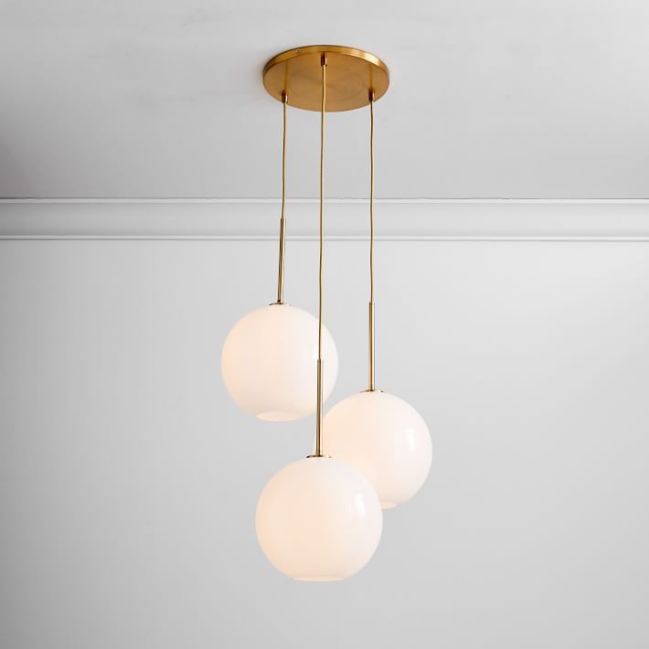 Selvion Minimalist Crystal Chandelier - Handcrafted Glass Sculptural Lighting Fixture T150