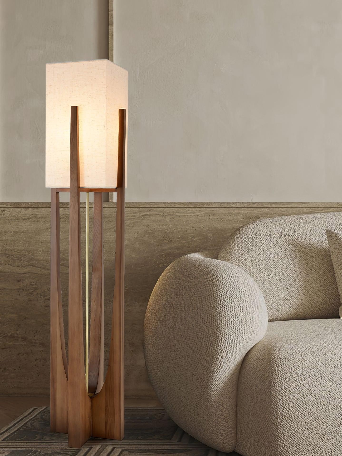 Vintage Wabi Style Floor Lamp M382
