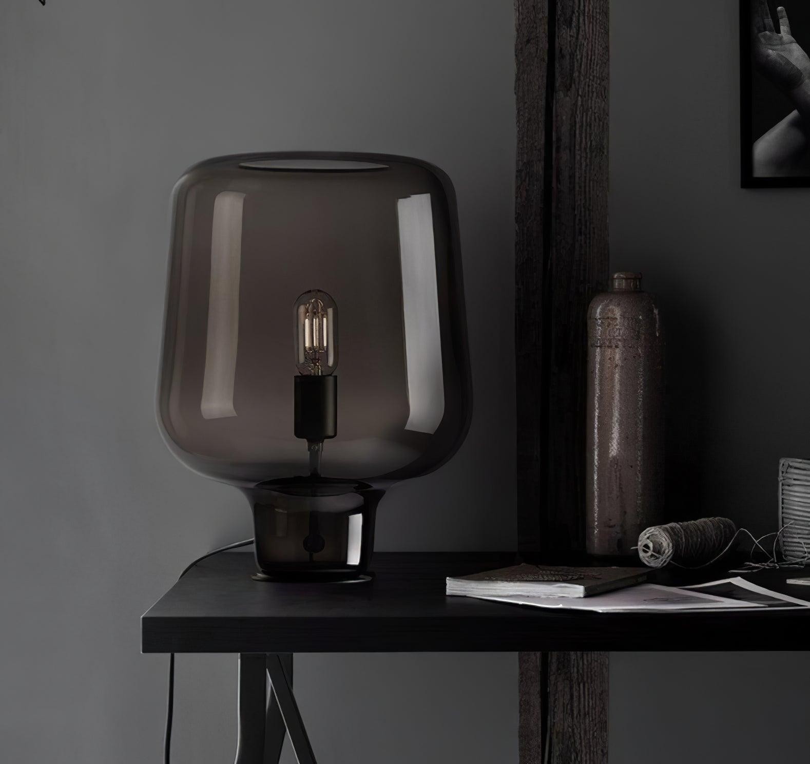 Glass Dome Table Lamp M323