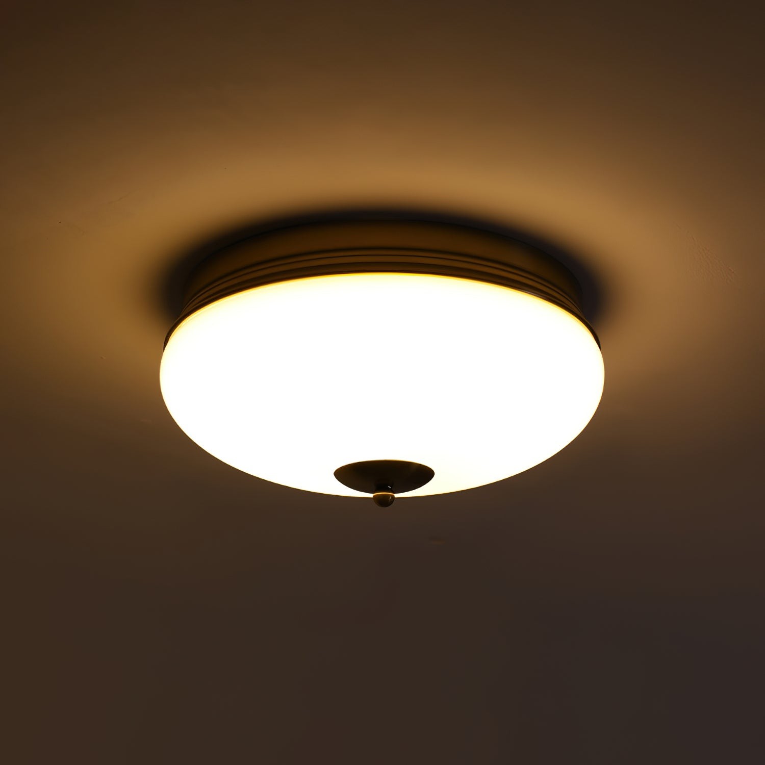 European Mid Century Cream Ceiling Light M242