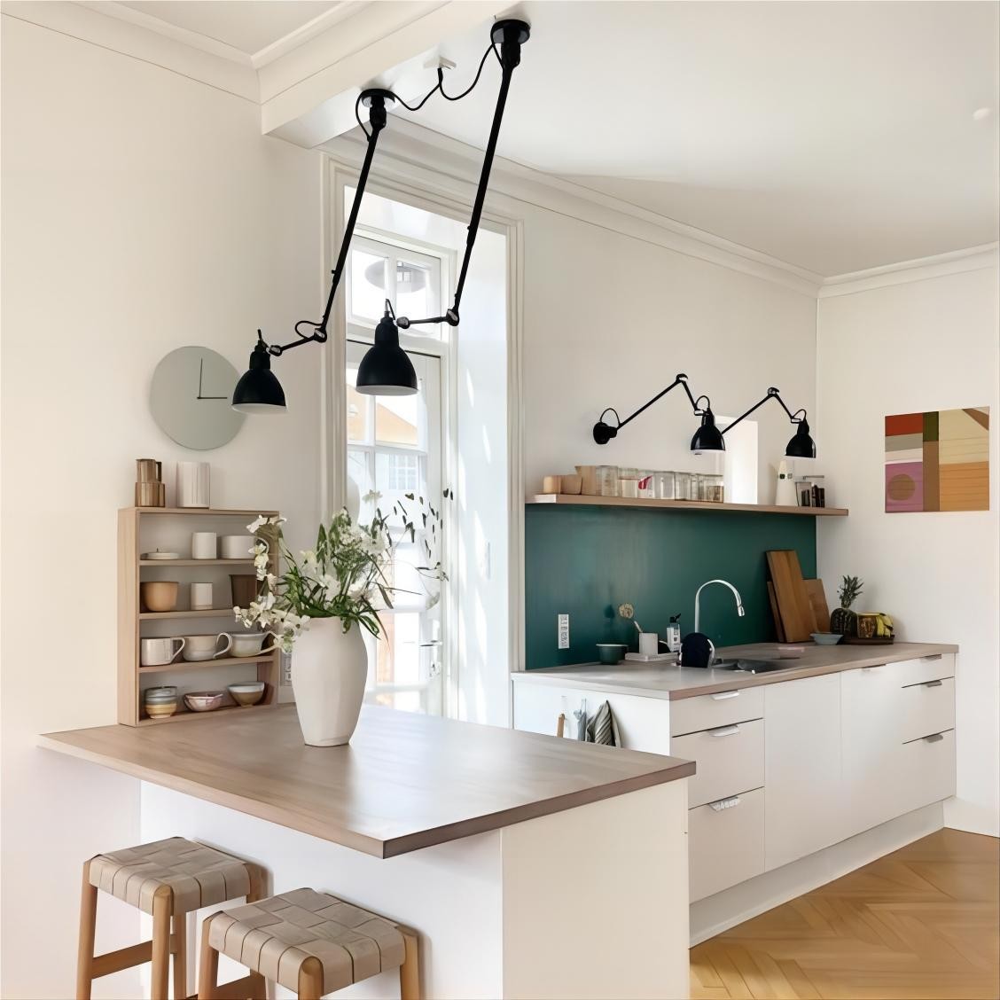 Nordic Rotatable Swing Arm Wall/Ceiling Light S91