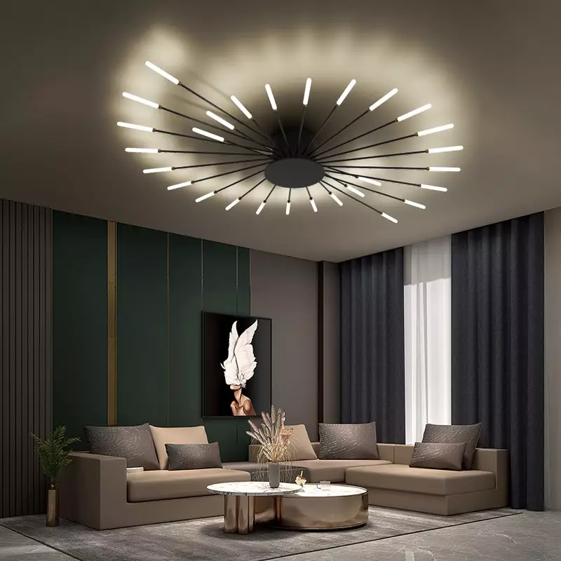 Multi-Head Fireworks Led Recessed Ceiling Lamp S179