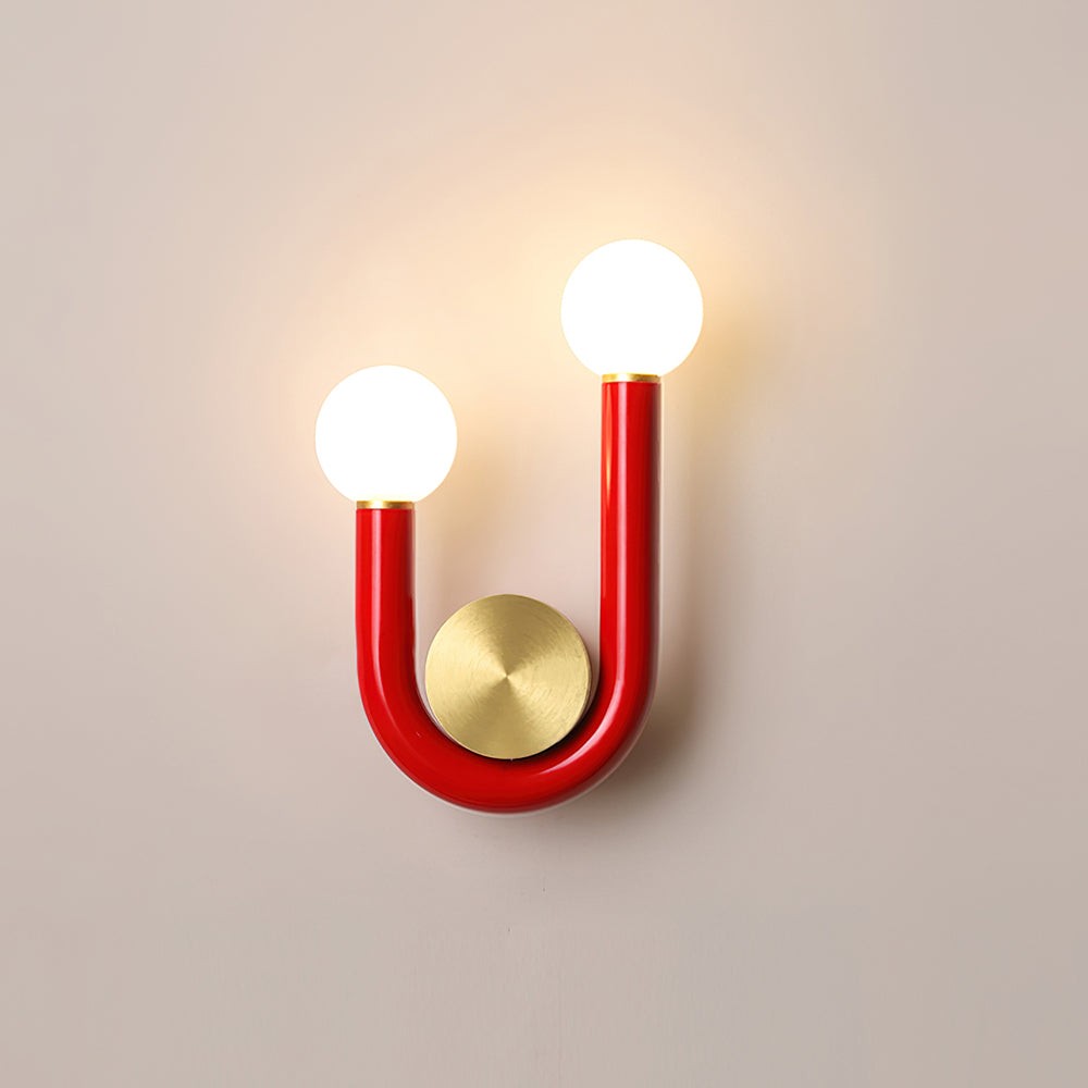 Creative U Shaped Double Head Wall Lamp M192