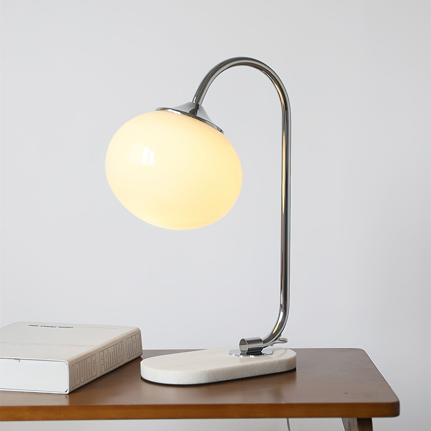 Nordic Mushroom Glass Bedside Table Lamp M335