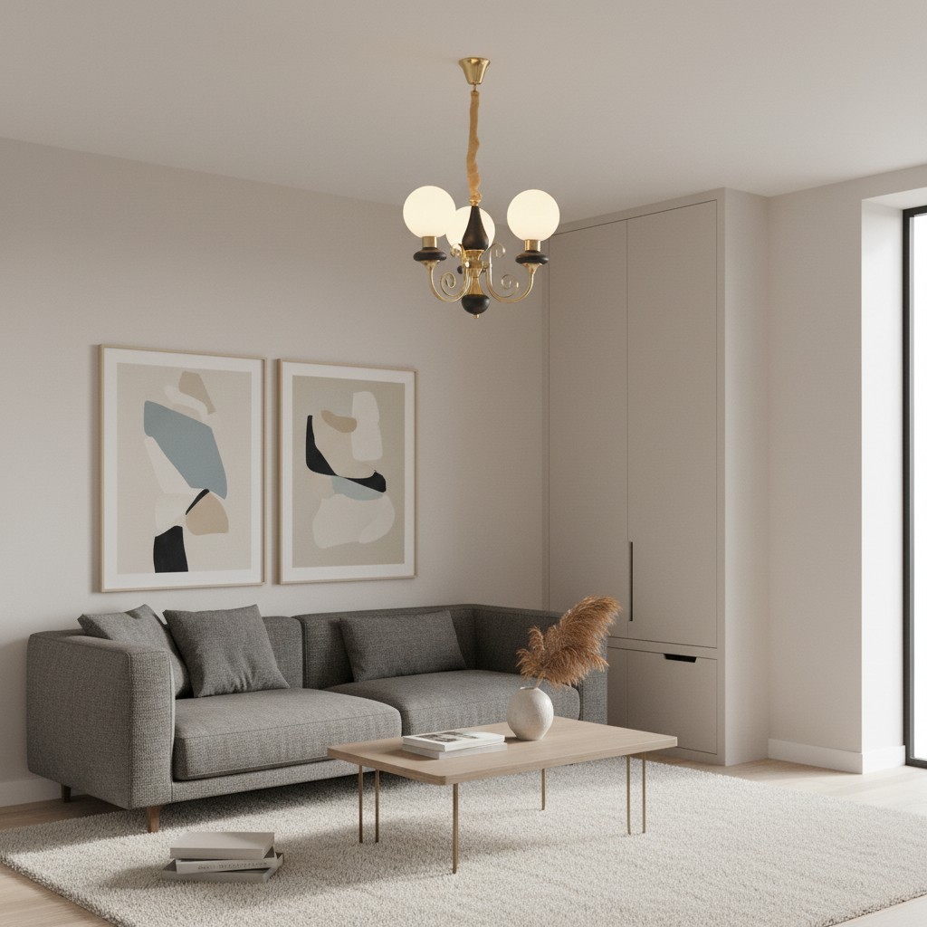 Radiara Chandelier - Layered Stone Disc Design Modern Luxury Style for Dining Room and Living Area T533
