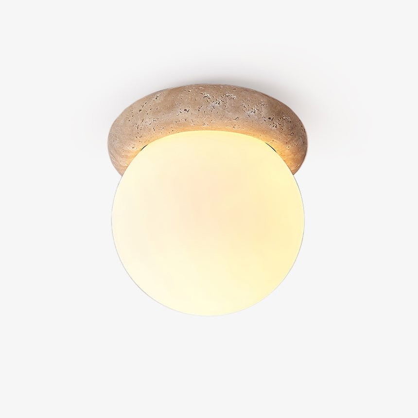 Marble Travertine Asteroid Ceiling Lamp M581