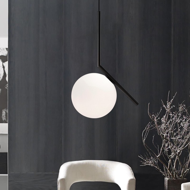 Stylish Glass Ball Pendant Light S61