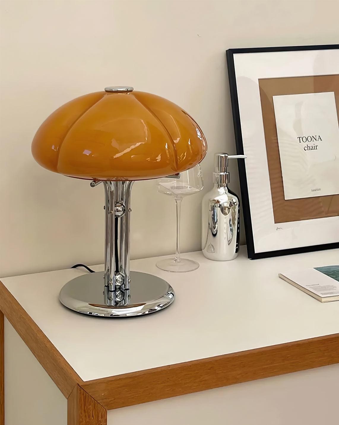Modern Creative Vintage Mushroom Bauhaus Glass Table Lamp M415