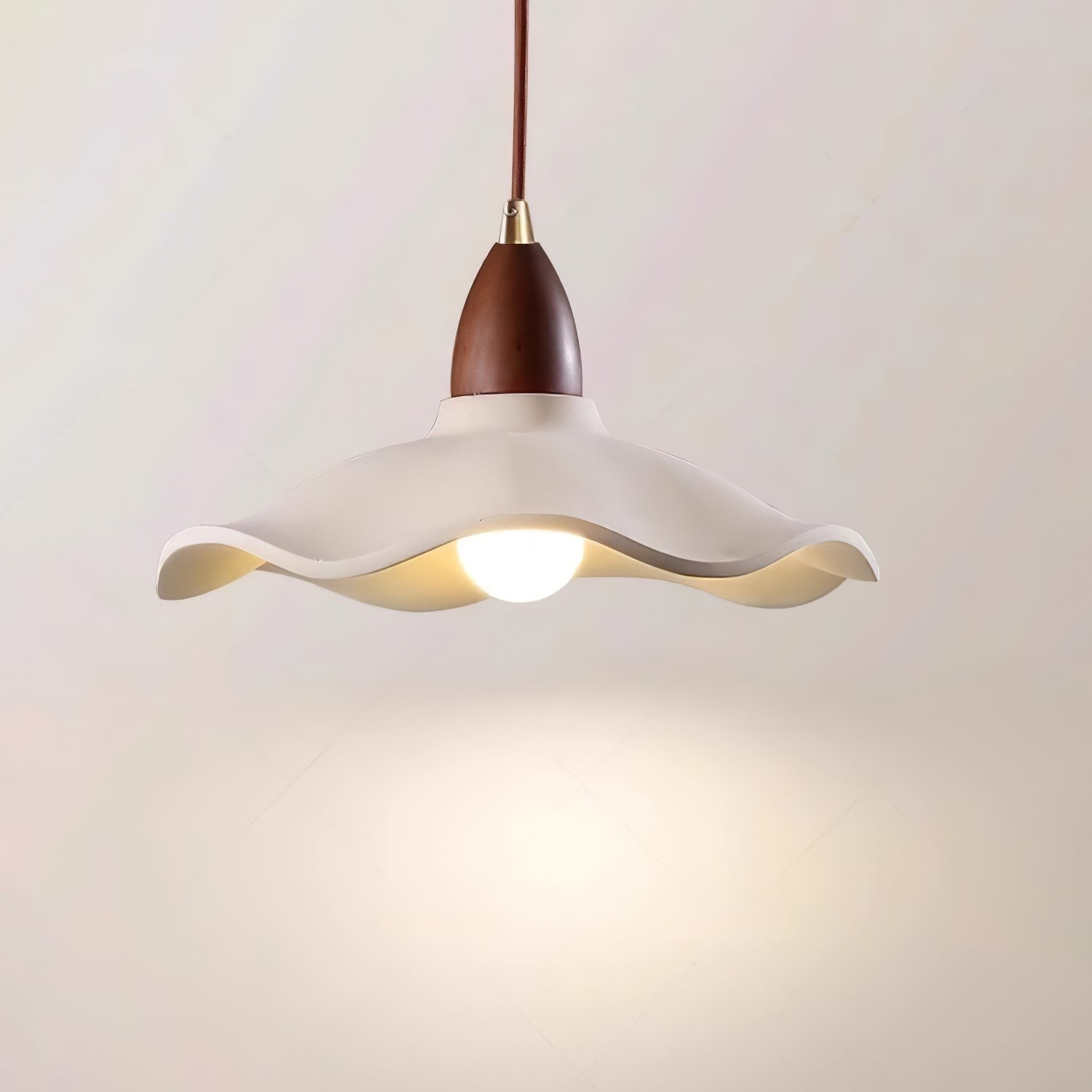 Japanese Wabi-Sabi Style Cement Wave Pendant Lamp M80