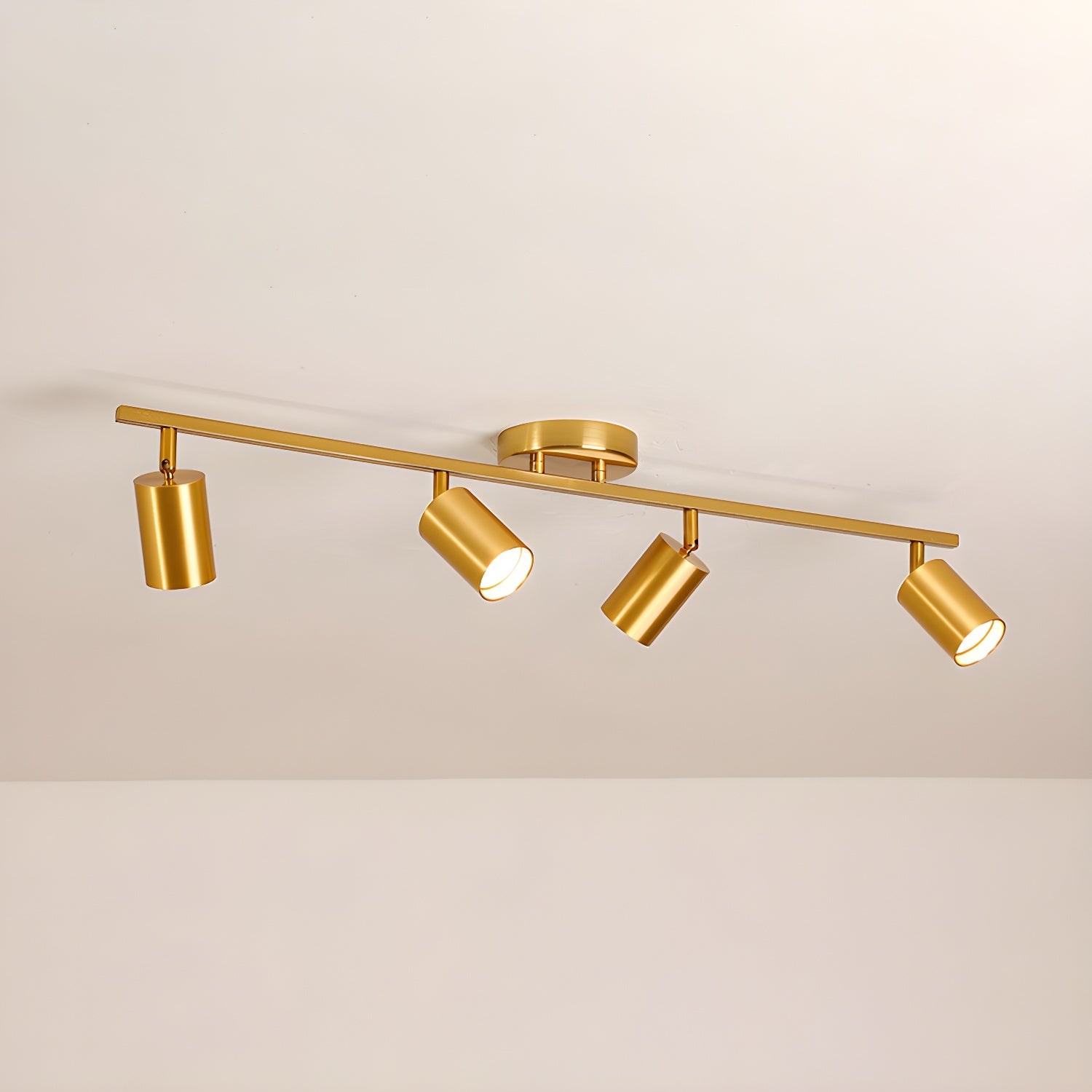 Row Of Multi-Head Metal Ceiling Lights M70