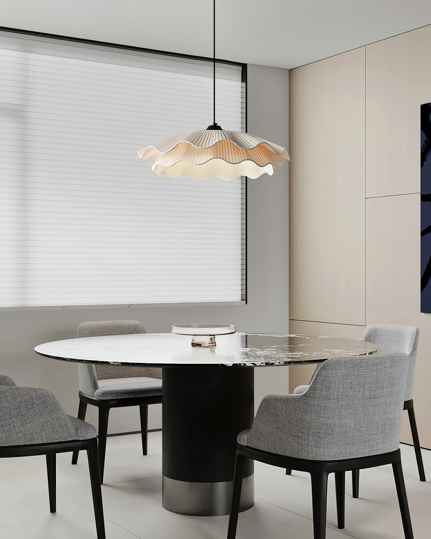 French Style White Pendant Light M181