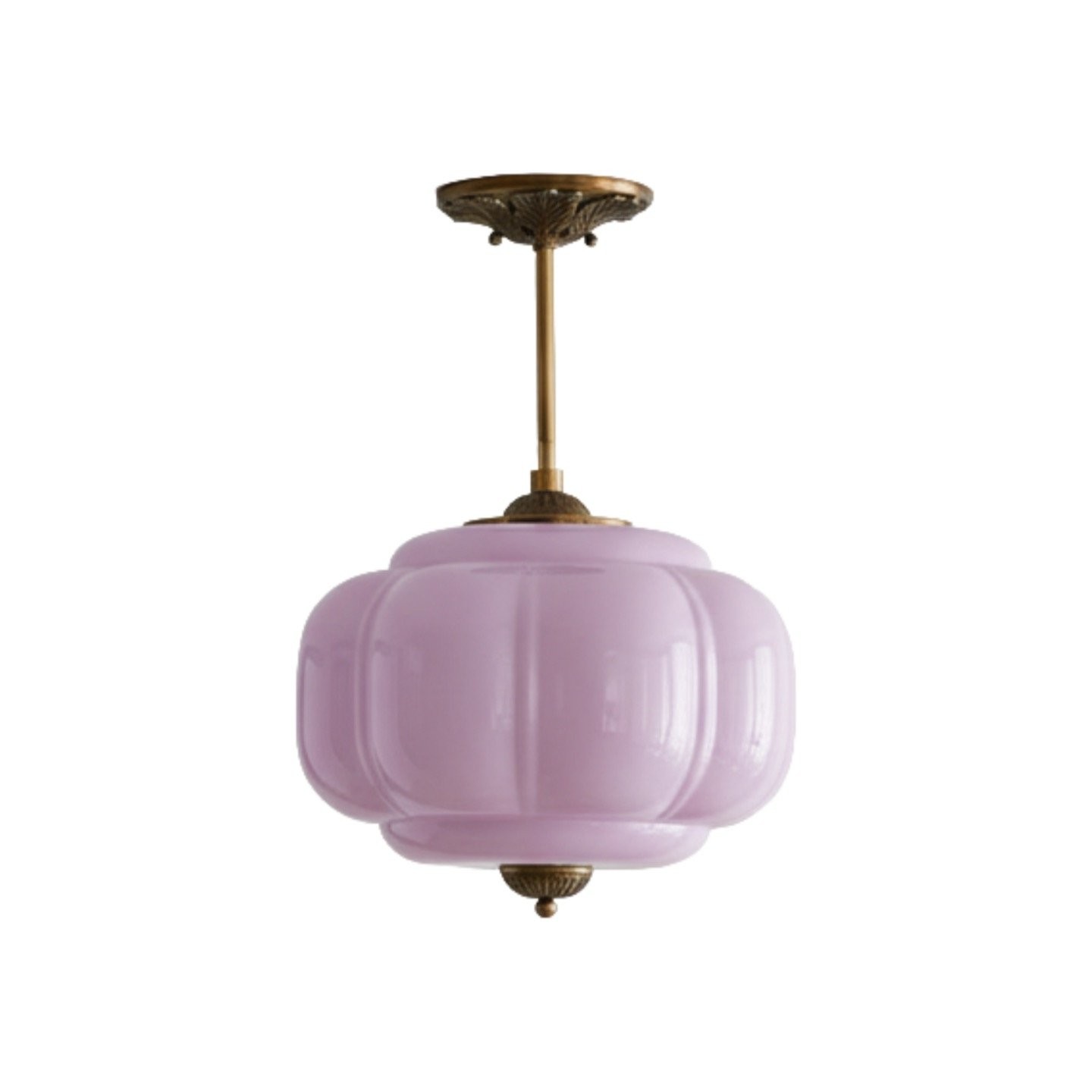 Eloise Vintage Glass Chandelier - Milk Glass Home Accent T289