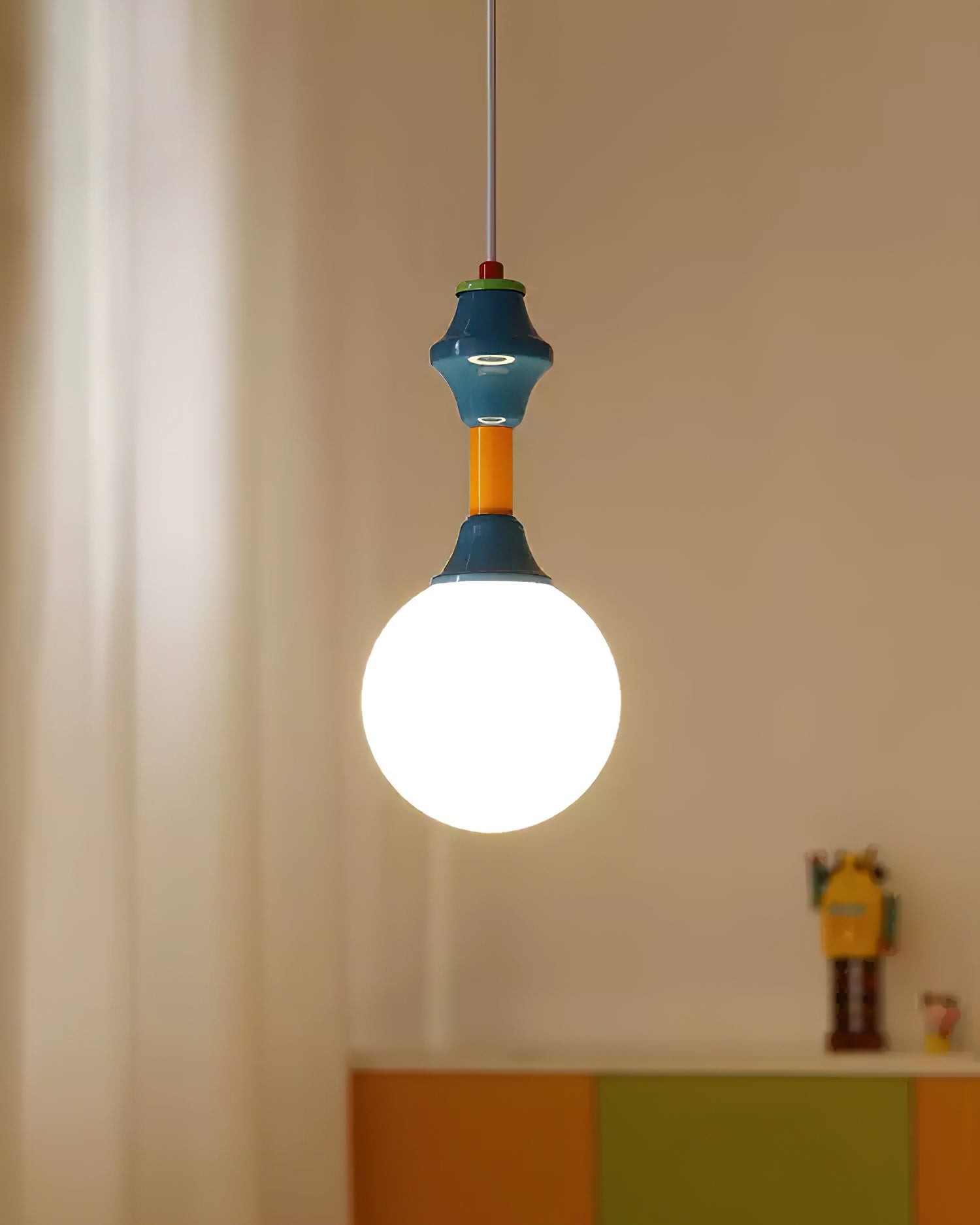 French Blue And White Atmosphere Pendant lamp M194