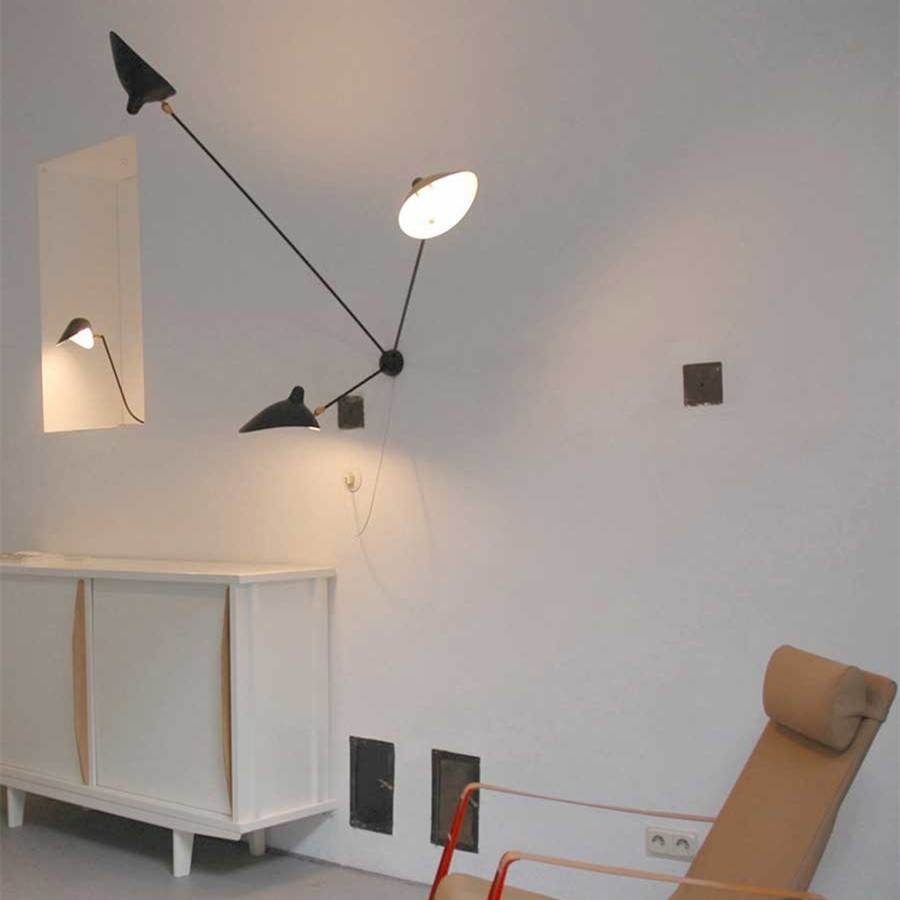 Industrial Duckbill Design LED Bedroom Wall Lamp S16