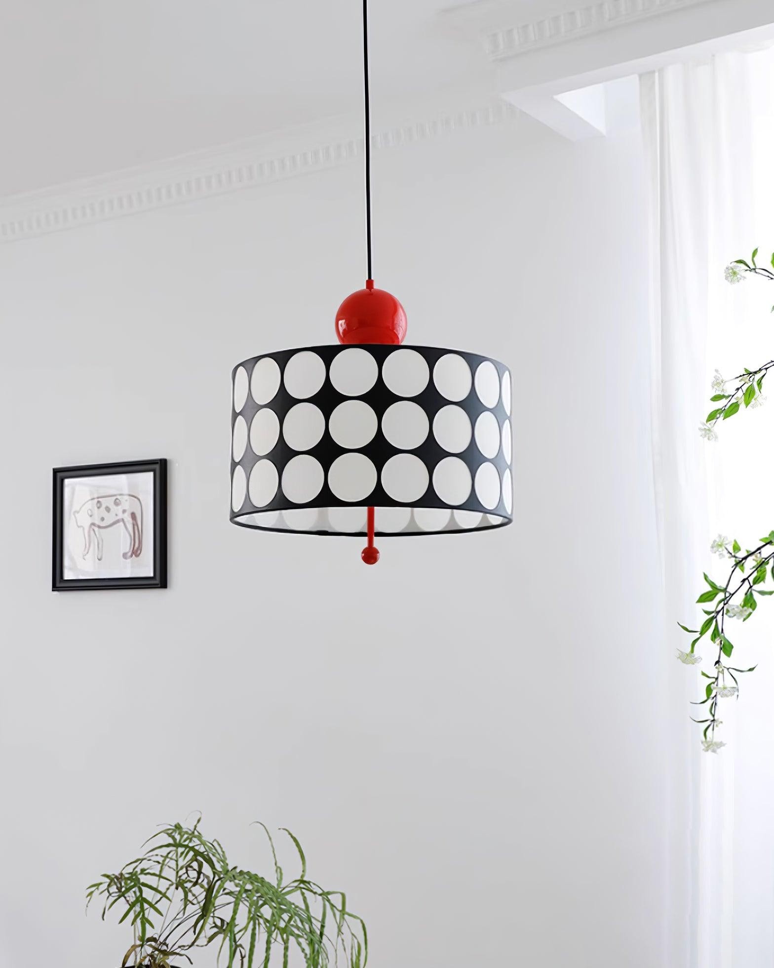 Lattice Acrylic Polka Dots Pendant Lamp M267