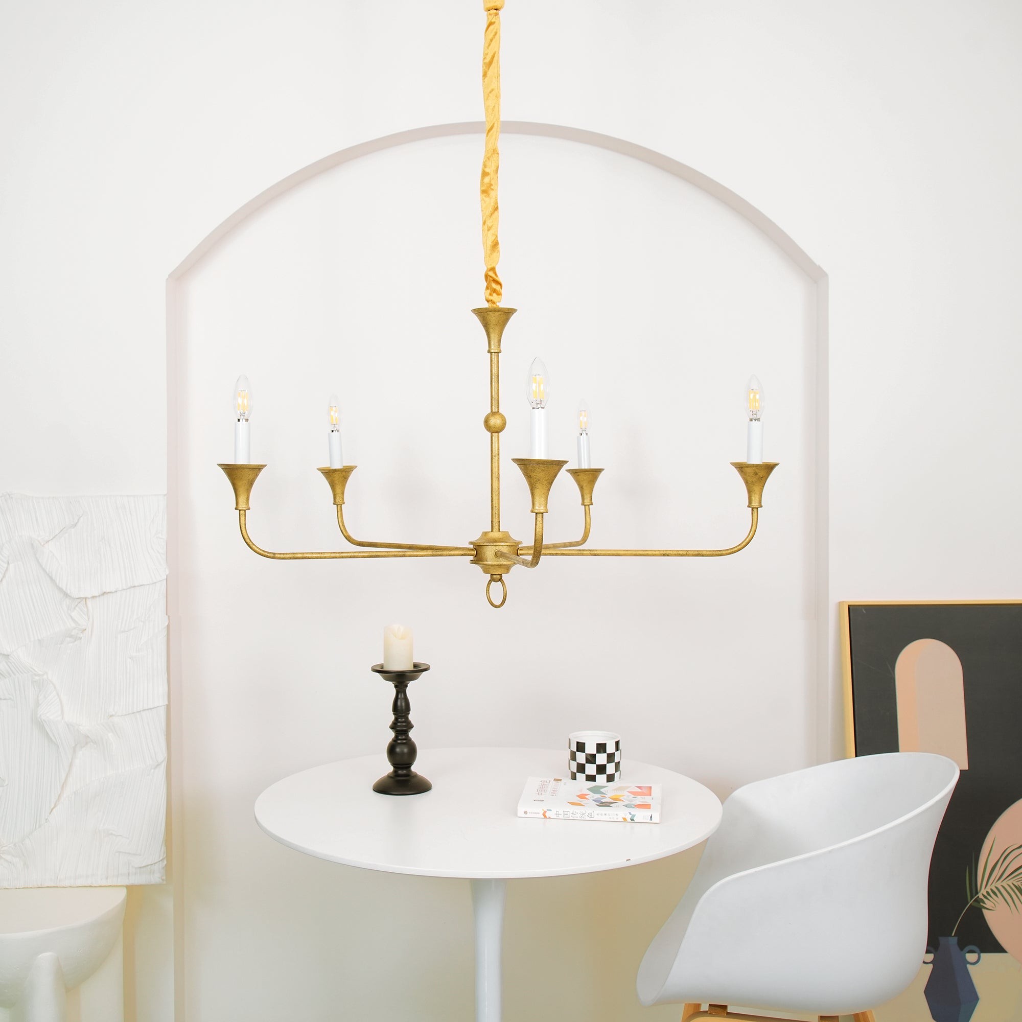 Mid Century Vintage Chandelier M126