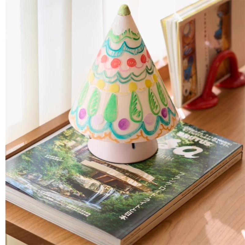Rechargeable Night Light Fun Gift Christmas Tree Table Lamp S40