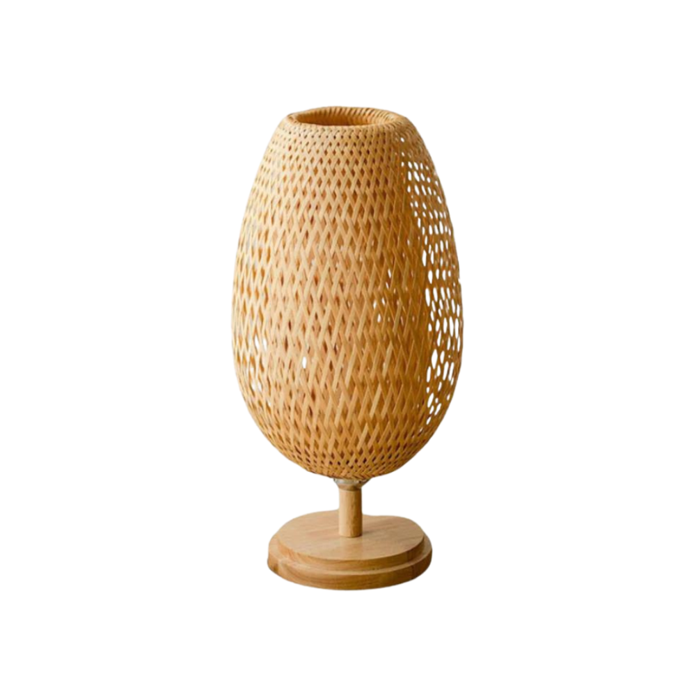 Handcrafted Sustainable Bamboo Table Lamp D847