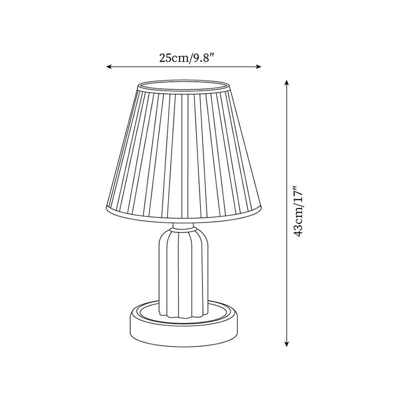 Ollie Flowers Table Lamp D22
