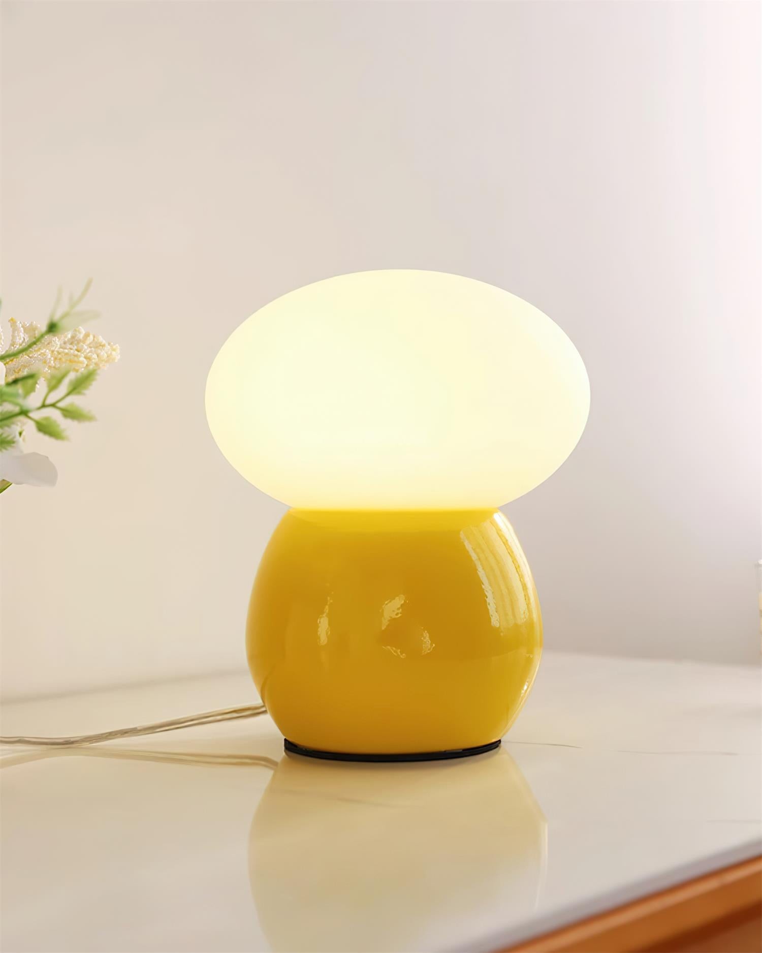 Modern Cream Style Mushroom Table Lamp M325