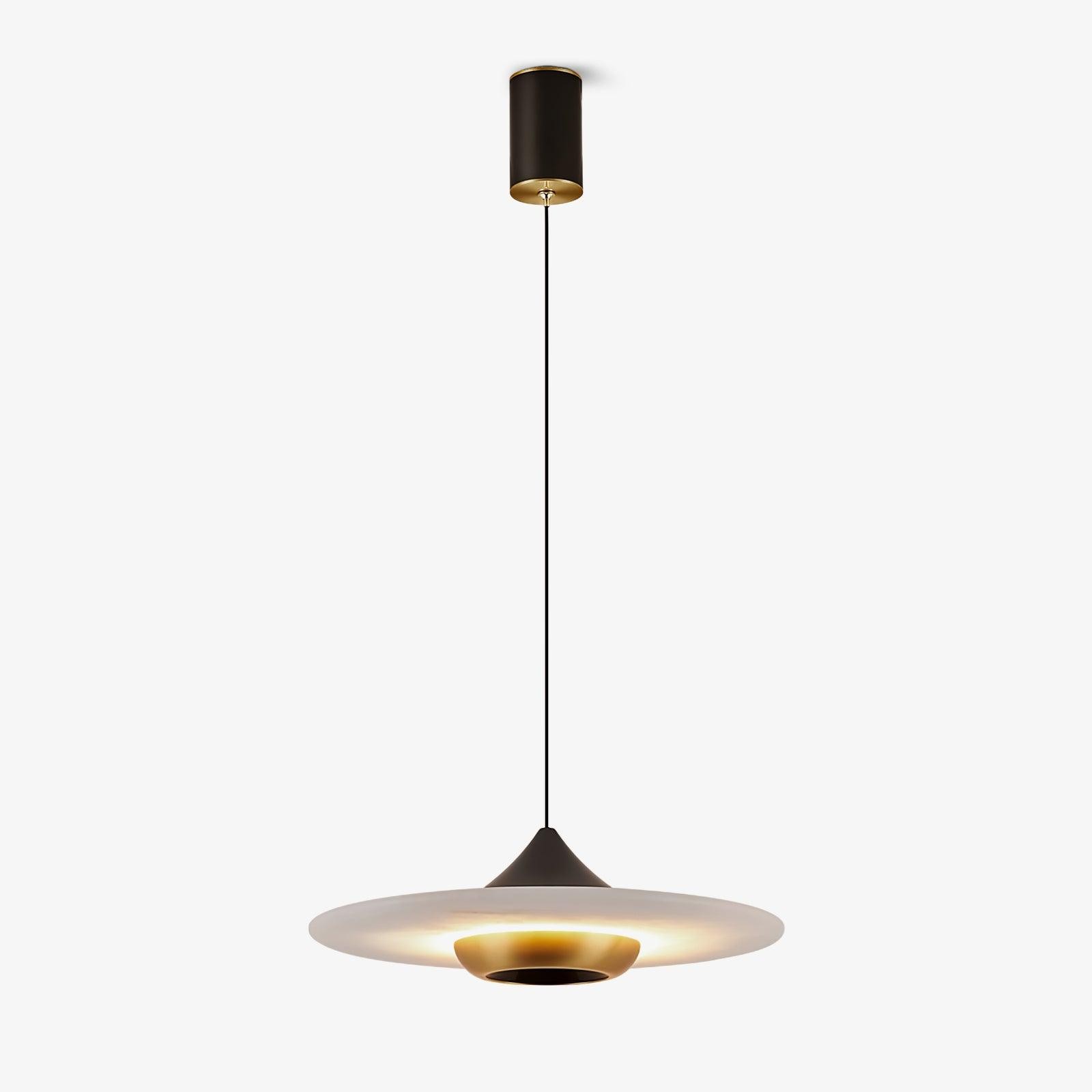 Flying Saucer Marble Pendant Lamp M558