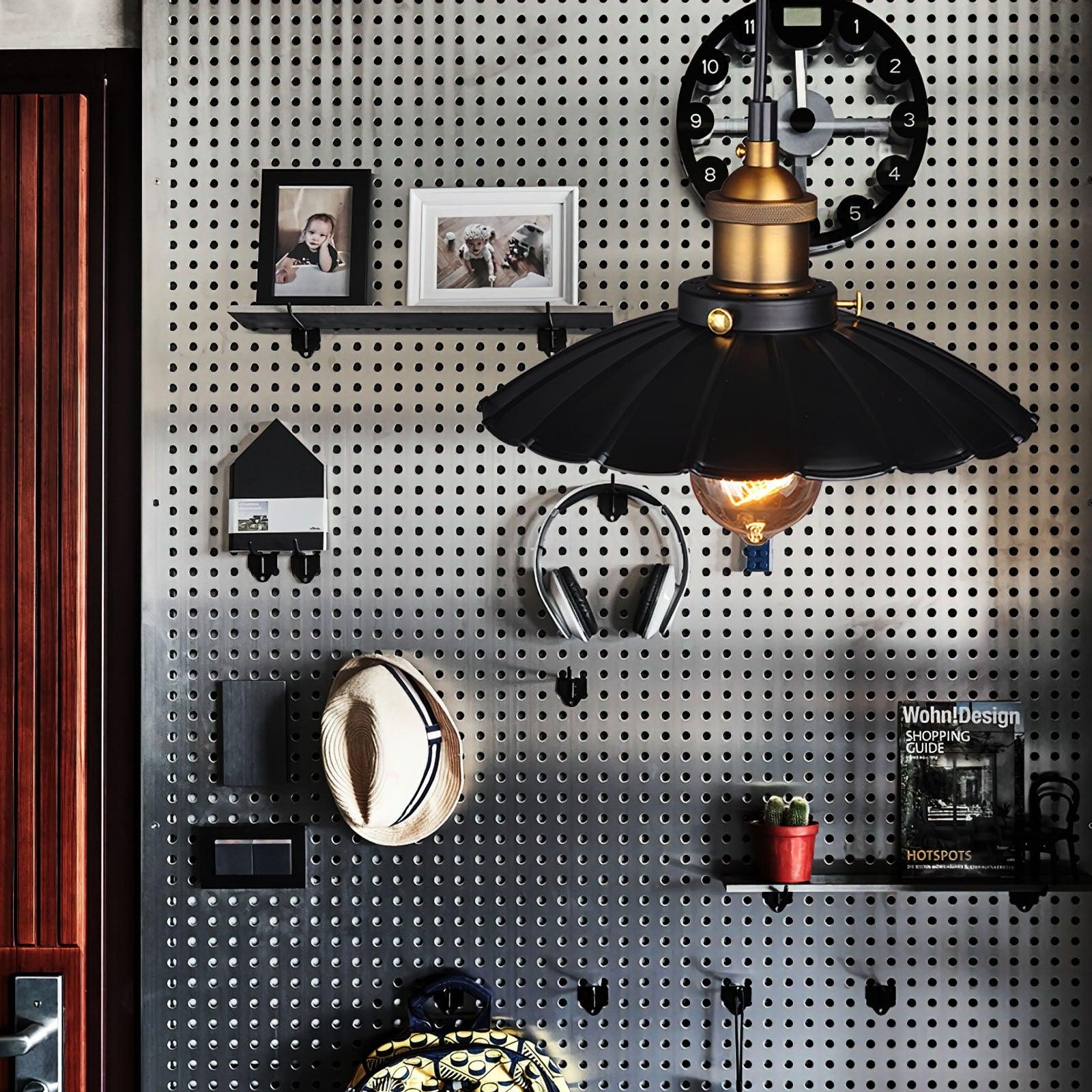 Black Skirt Pendant Light D359