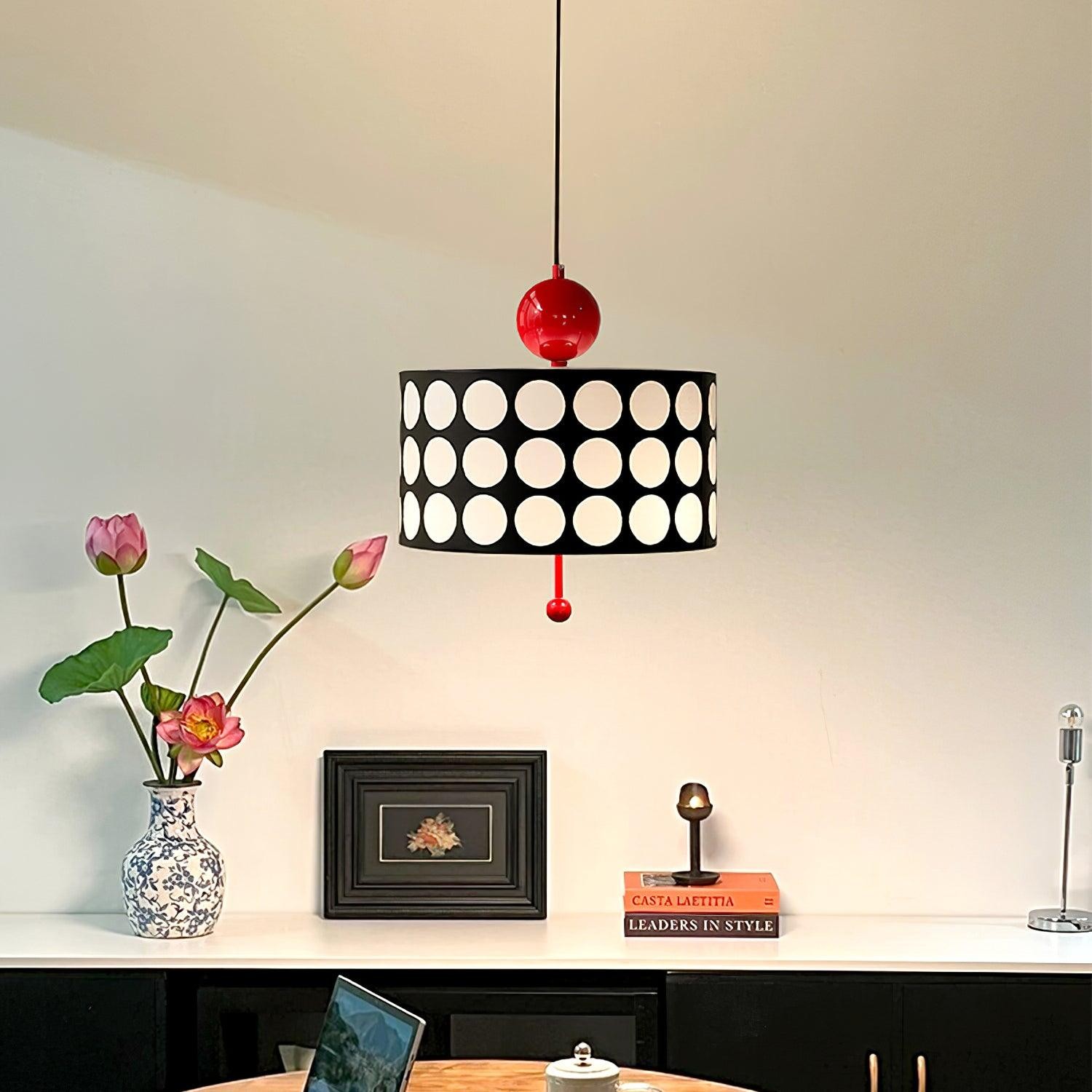 Lattice Acrylic Polka Dots Pendant Lamp M267