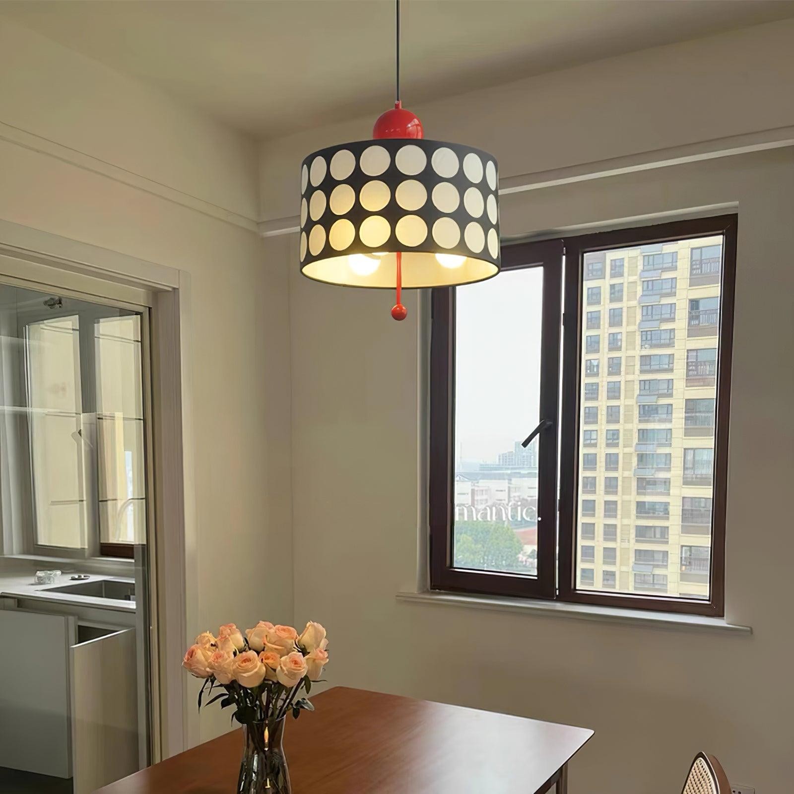 Lattice Acrylic Polka Dots Pendant Lamp M267