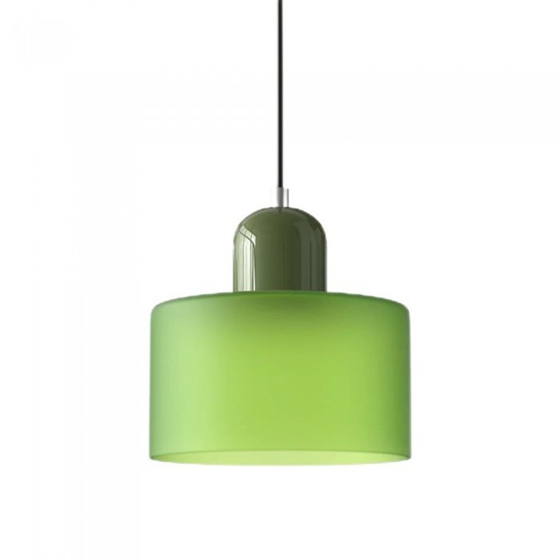 Nordic Morandi Cylinder Glass Pendant Lamp S101