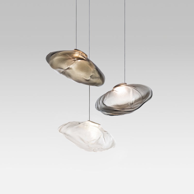 Multi-Head Irregular Glass Bubble Chandelier M180