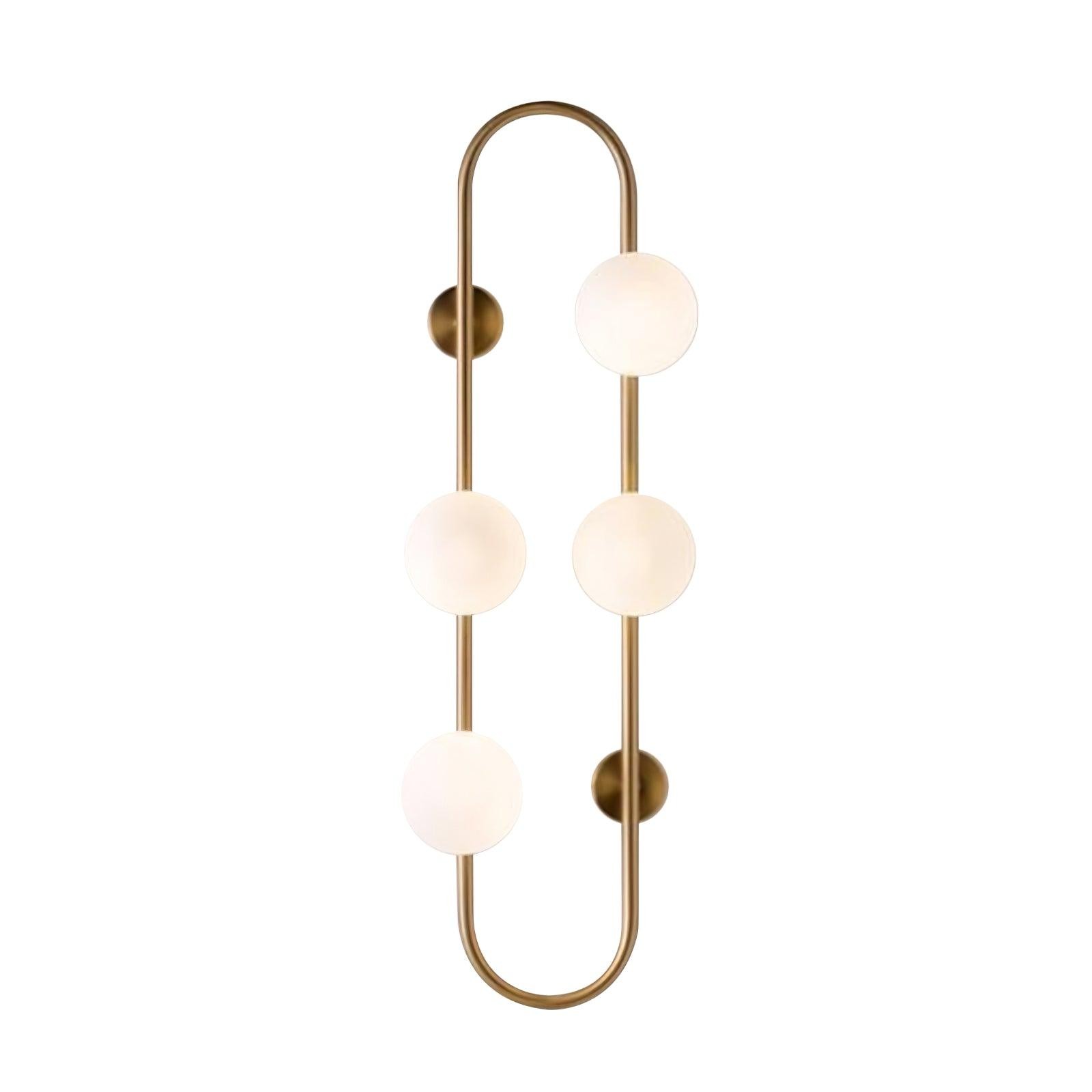 Nordic Modern Geometric Glass Globe Wall Lamp M489