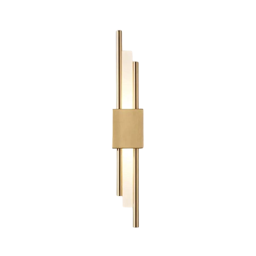 Refined Radiance Marble Accents Wall Light D787