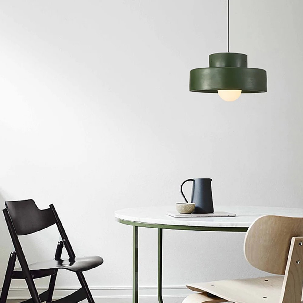 Nordic Cylinder Resin Pendant Lamp S121