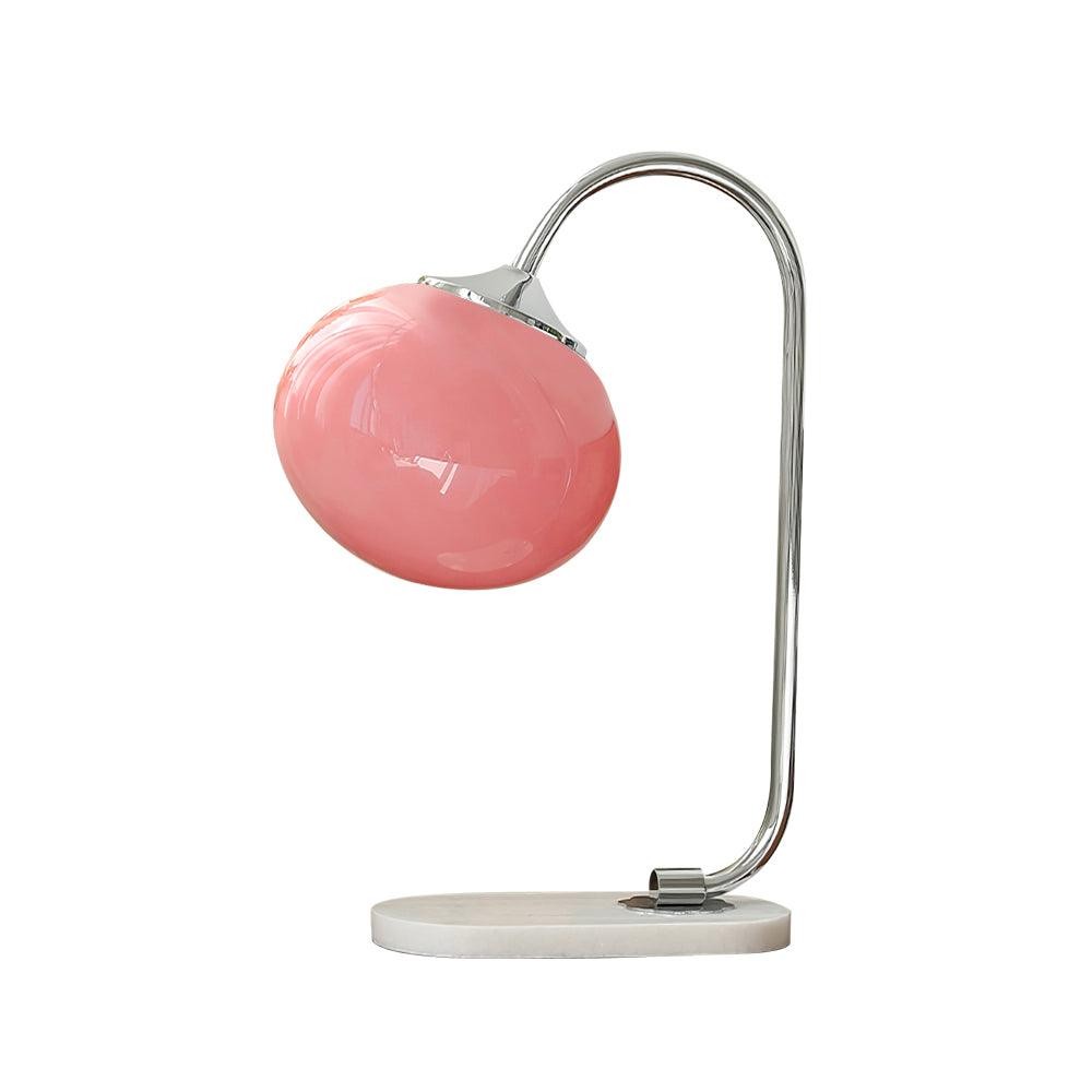 Scandinavian Cream Ball Table Lamp For Living Room M454