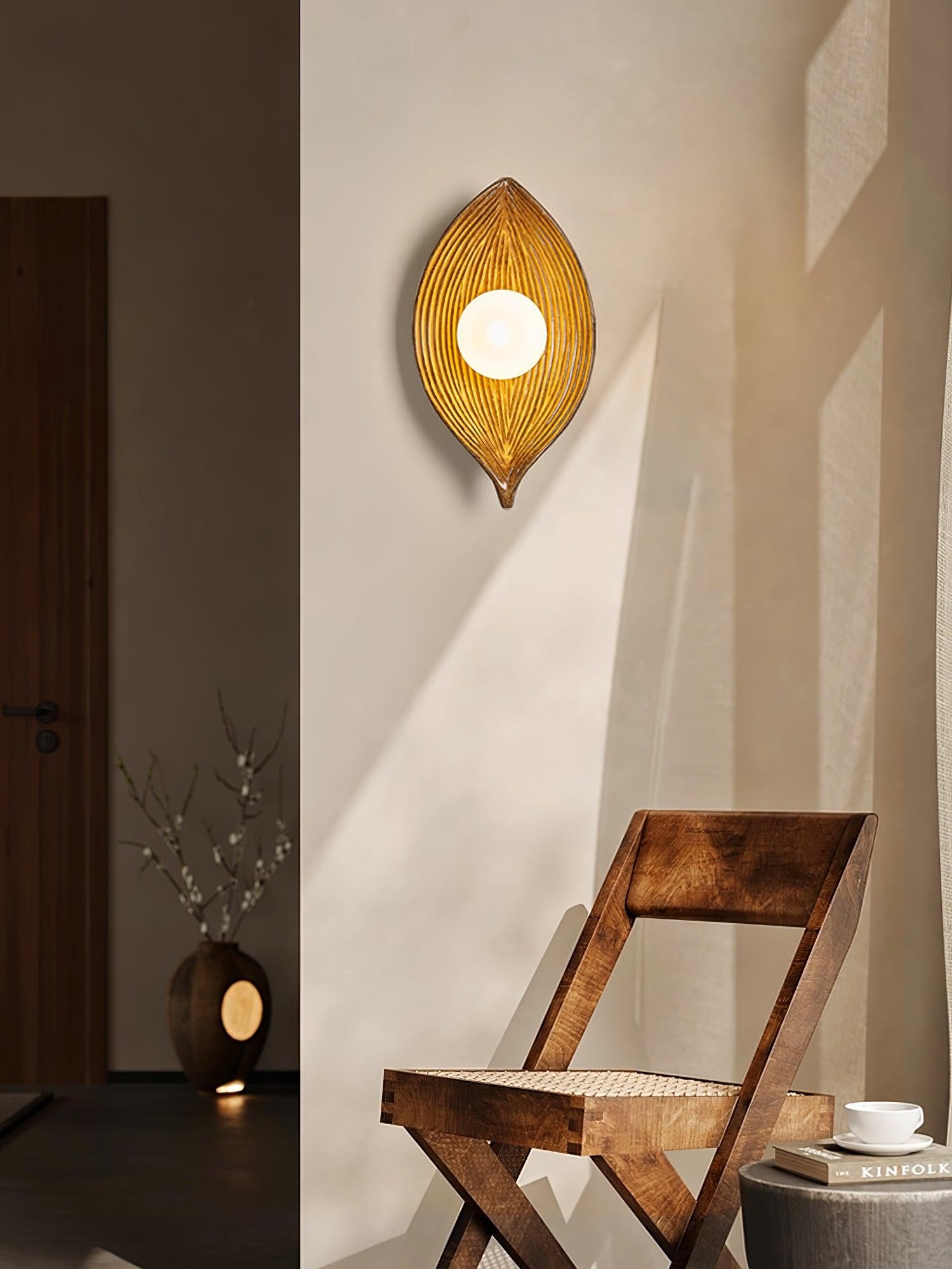 Leaf Canoe Wall Sconce M545