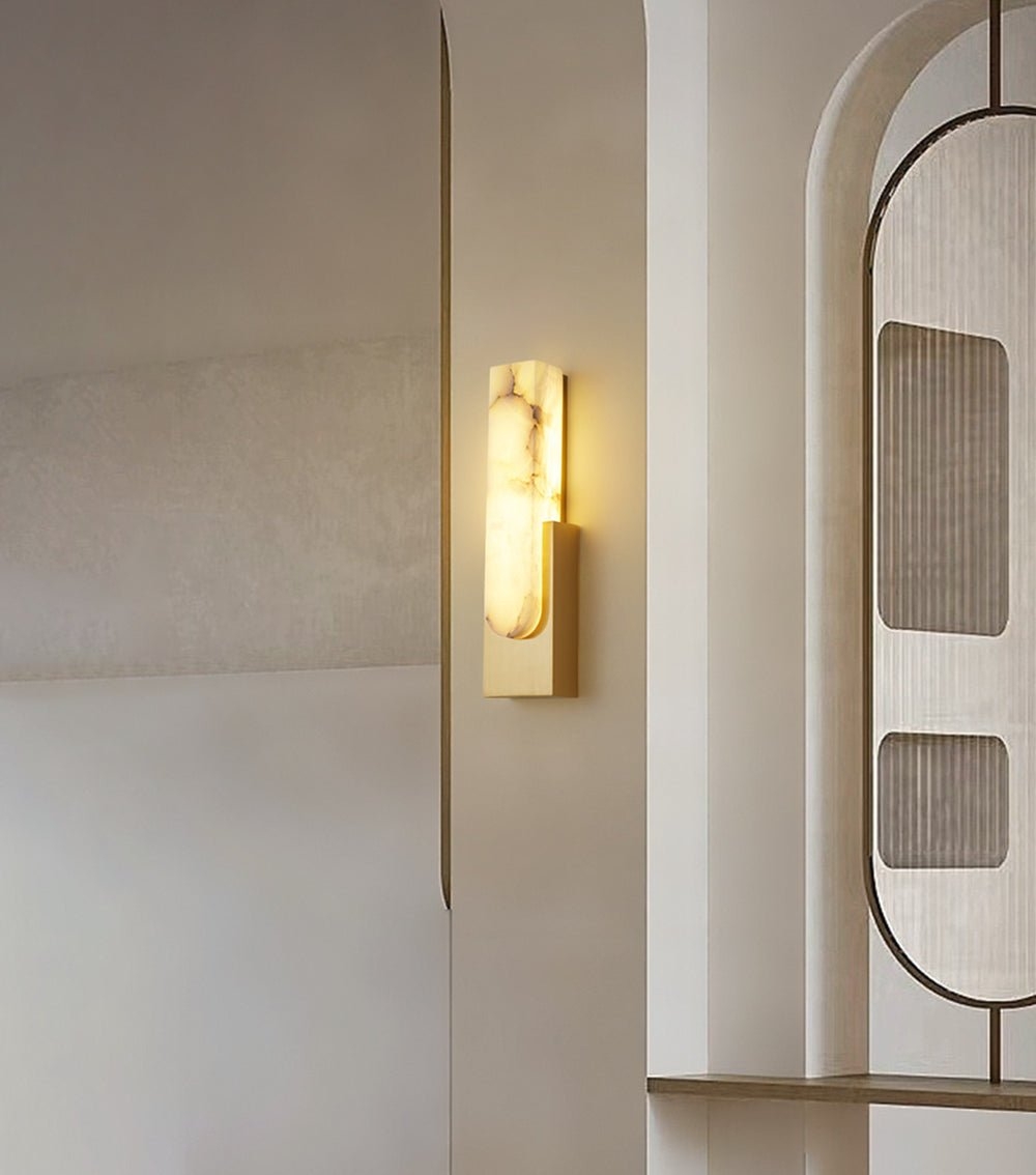 Agatha Alabaster Wall Lamp D395