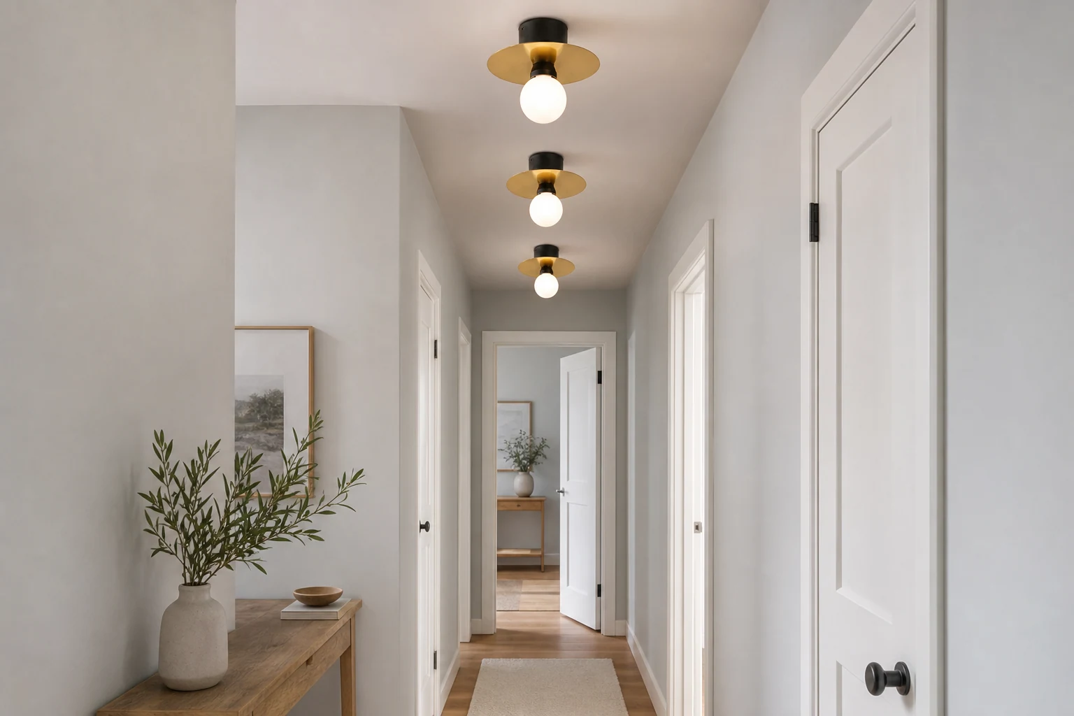 BRIVAAR Classic Ceiling Light in a product-in-context scene