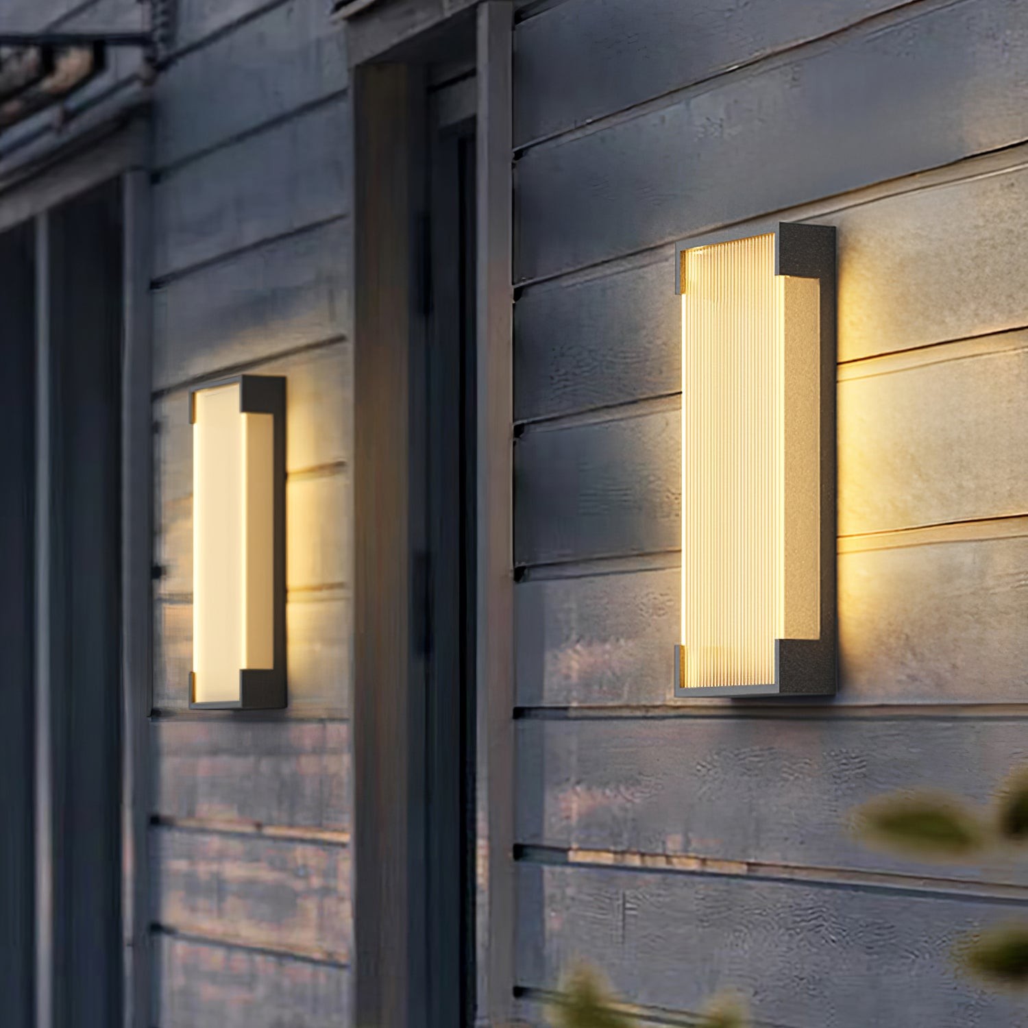 Rectangular Outdoor Wall Light M434