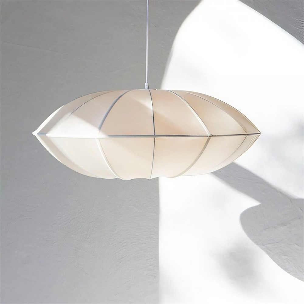 Nordic Minimalist Fabric Bubble Pendant Light S138