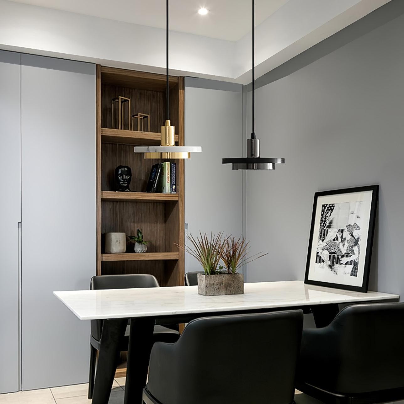 Double Circle Pendant Light M74