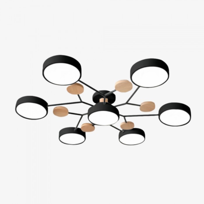 Nordic Modern Multi Disc Ceiling Lamp S94
