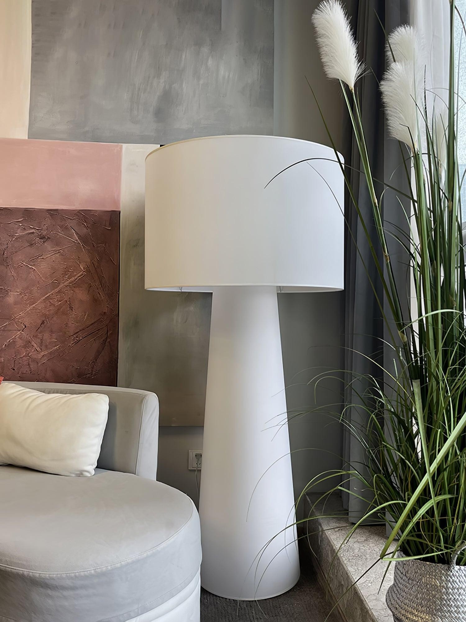 Column Fabric Floor Lamp Suitable For Living Room M76