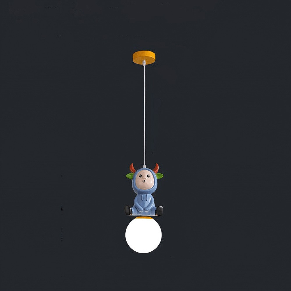 Colorful Toys Figurine Metal Pendant Light S160