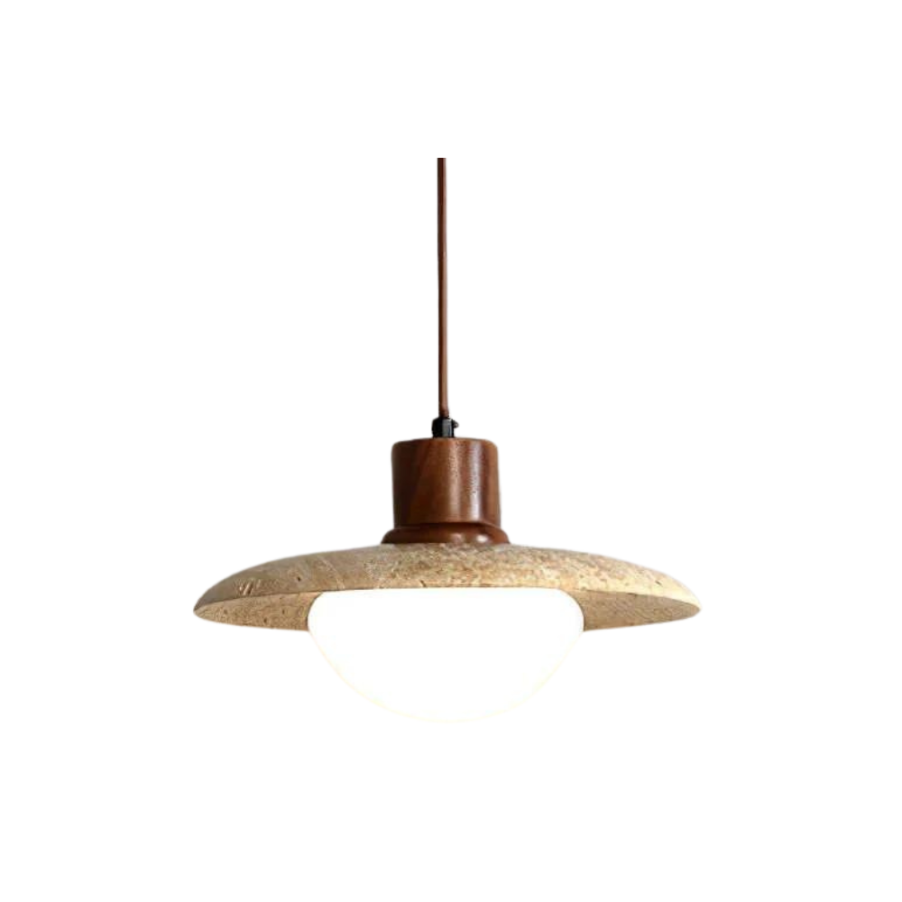 The Travertine Shining Rock Pendant Lamp D870